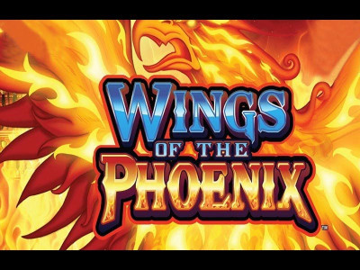 wings of the phoenix slot game logo wings of the phoenix slot game logo