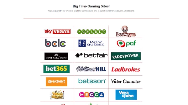Big Time Gaming Casinos