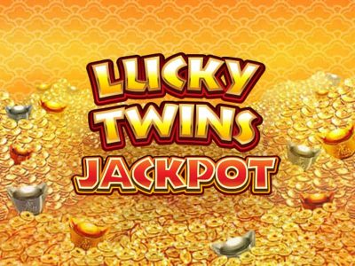Lucky Twins Jackpot Slot Logo Lucky Twins Jackpot Slot Logo